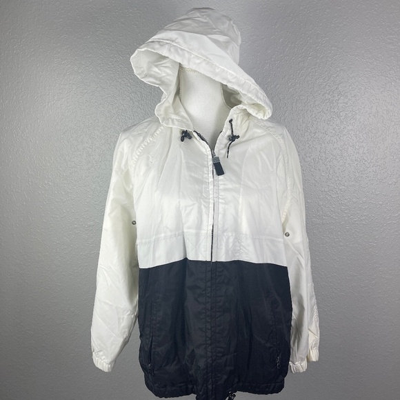 Eddie Bauer Black & white lightweight Jacket - Picture 1 of 11